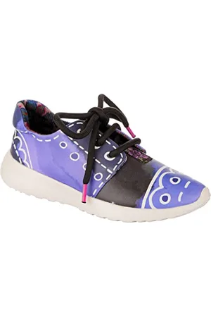 Irregular Choice SS23 Believe in Miracles Trainers, Black, UK 8 (EUR 42)