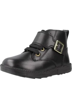 Geox Baby B Hynde Girl Ankle Boot, Schwarz, 7 UK Child