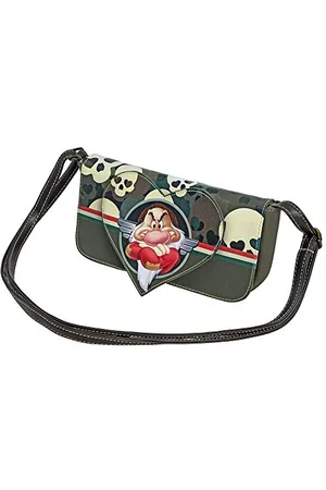 Disney Seven Dwarfs Skull-Handy Shoulder Bag, , 24 x 12 cm