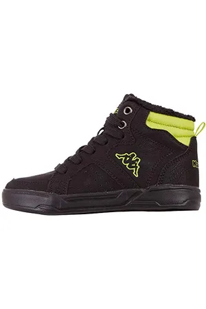 Kappa Grafton K Unisex Kids Sneaker, Black, 9 UK Child