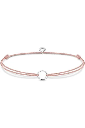 Thomas Sabo Women Charm Bracelet Little Secrets Circle 925 Sterling Silver LS068-173-19-L20v
