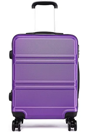 Kono 24 inch Medium Check in Suitcase Hard Shell ABS Travel Trolley Case 65cm, 61L Spinner Luggage