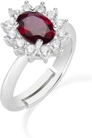 AMEN Ring (P) Lady, Anel Silver Tam. 2 (14/16), Prata 925 (3.61 grams), Lady 1.5 cm ANLDGBBR2 Brand, One Size, Metal, No Gemstone, one size, Metal, No Gemstone
