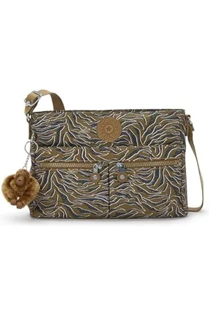 Kipling NEW ANGIE, Small Crossbody, 7.5 x 80 x 38 cm, (GREEN)