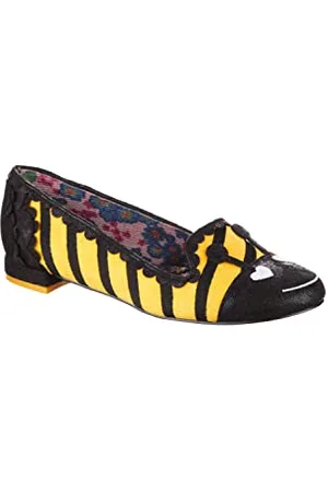 Irregular Choice SS23 Bug It Up Flats, Yellow, UK 6.5 (EUR 40)