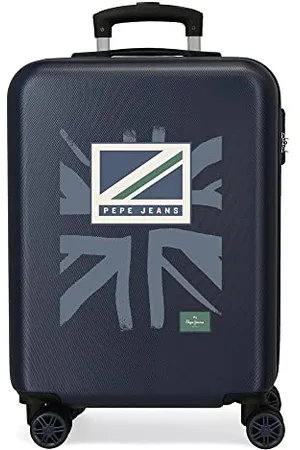 Pepe Jeans Tom Cabin Suitcase 38 x 55 x 20 cm Hard ABS Side Combination Lock 35 L 2.7 kg 4 Wheels Hand Luggage, , One Size, Cabin Suitcase