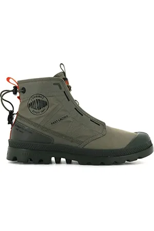 Palladium Pampa Travel Lite, Sneaker unisex, Green, 3.5 UK