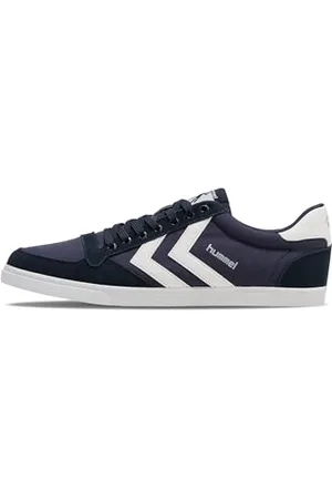 Hummel Schuhe Slimmer Stadil Low Dress Blue-White kh (63-512-7647) 47 Blau
