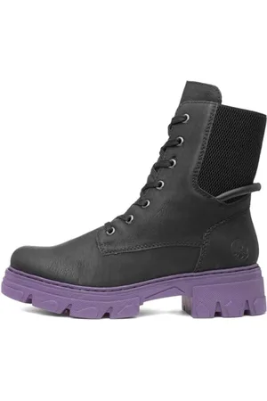 Rieker Antistress Womens Black Ankle Boot - Size 5 UK - Black