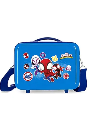 Marvel Spiderman Go webs go Adaptable Toiletry Bag with Shoulder Strap 29x21x15 cms Rigid ABS 9.14L 0.6 kgs