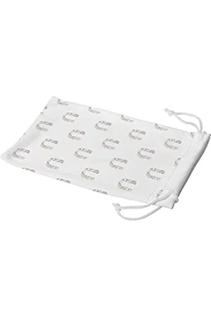 Bonamaison Digitally Printed Glasses Pouch, Sunglasses Pouch, 100% Cotton, Soft & Slim, Protective Glasses Case with Drawstring Closure, 1 Piece, 11x19 cm