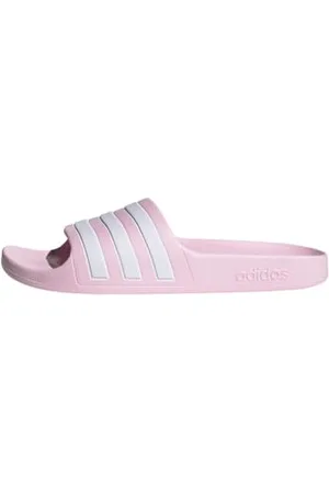 adidas Unisex Kids Adilette Aqua K Gymnastics Shoe, Clear Pink Ftwr White Clear Pink, 11 UK Child