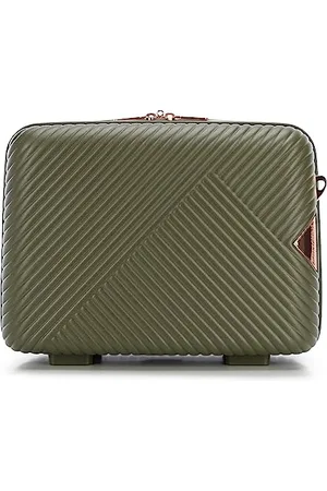 Wittchen Cosmetic Case Travel Suitcase Carry-On Cabin Luggage Hardshell Made of Polycarbonate Combination Lock GL Style Line