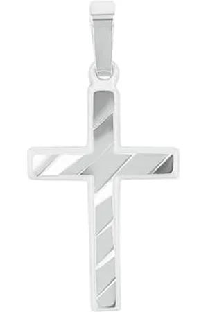 Amor Motif pendant 925 sterling unisex ladies men pendant, , cross, Comes in jewelry gift box, 2017514