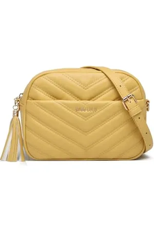 MISS LULÙ Cross Body Bag for Women,Shoulder Bag for Women, Tassel Decoration, Classic, with Removable and Adjustable Shoulder Strap
