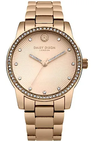 Daisy Dixon Womens Analogue Classic Quartz Watch with Stainless Steel Strap DD089RGM