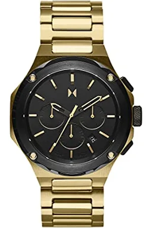 MVMT Chronograph Quartz Watch for Men with Gold Colored Stainless Steel Bracelet - 28000150-D