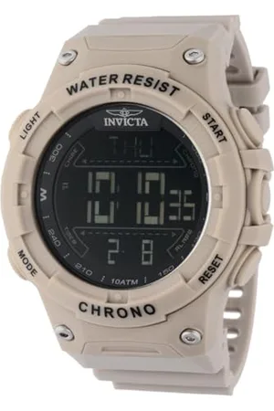 Invicta Men Digital Quartz Watch with Resin Strap 47526