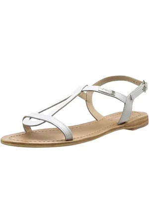 Les Tropéziennes par M Belarbi Les Tropéziennes par M. Belarbi Hamess, Women’s Slingback Sandals, White (Blanc), 2.5 UK (36 EU)
