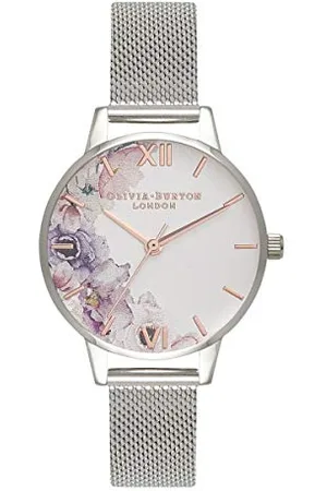 Olivia Burton Analogue Quartz Watch for women with Stainless Steel bracelet Stainless Steel bracelet - OB16PP37