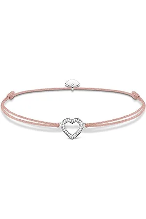 Thomas Sabo Women Bracelet Little Secret Heart 925 Sterling Silver LS029-401-19-L20v