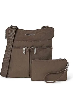 Baggallini Womens Horizon Crossbody Brown Size: One Size