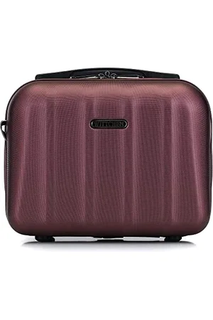 Wittchen Cosmetic Case Travel Suitcase Carry-On Cabin Luggage Hardshell Made of Polycarbonate Combination Lock Cruise Line