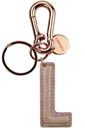 Legami Key Chain My Initial L, , Gold, Unisex-Adults