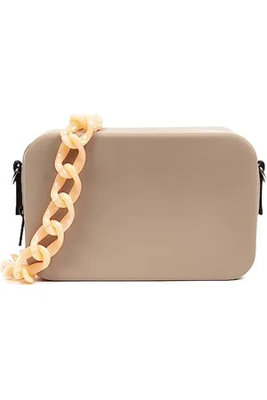 Firenze Artegiani Libelula Rectangular Silicone Shoulder Bag with Interchangeable Design 20 x 8 x 13 cm Colour: , , Utility