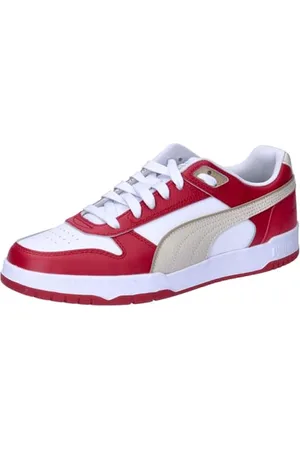 PUMA Unisex Adults Rbd Game Low Sneakers, White-Club Red-Alpine Snow, 6.5 UK