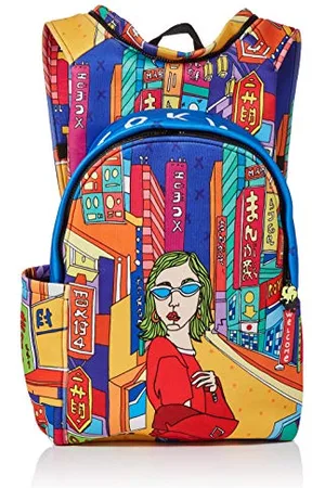 Morikukko Unisex-Adult Hooded Backpack, , 33x8x40 cm (W x H x L)