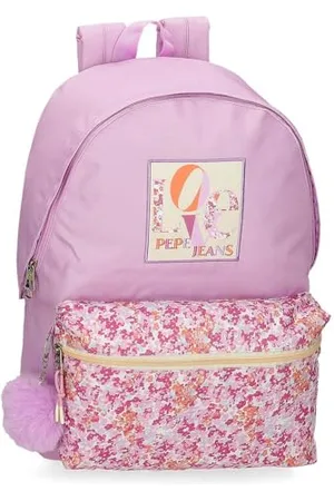 Pepe Jeans Sandra School Backpack 31x44x17.5cm Polyester 22.79L by Joumma Bags, , School Backpack