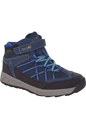 Regatta Kids Samaris V Waterproof Walking Boots - Blue Neon - 12 K UK