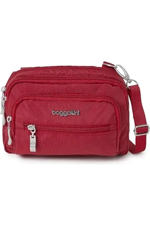 Baggallini Unisex-Adult Triple Zip bagg Convertible Cross Body, , One Size