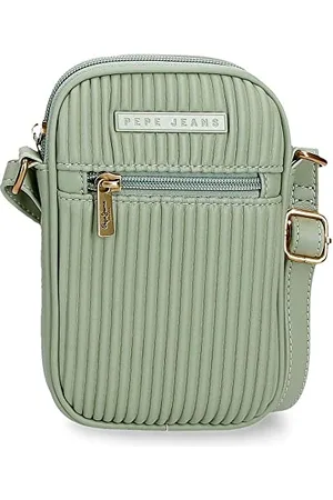 Pepe Jeans Aurora Shoulder Bag Mobile Holder 11x17.5x2.5 cms Synthetic Leather