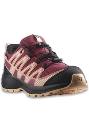 Salomon XA Pro V8 Clima Waterproof Kids Outdoor Shoes, Precise fit, All-Terrain Grip, and Sporty Look, , 12-K