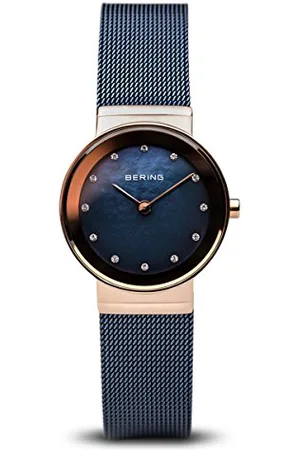 Bering Women Analog Quartz Classic Collection Watch with stainless steel Strap and Sapphire Crystal 10126-367