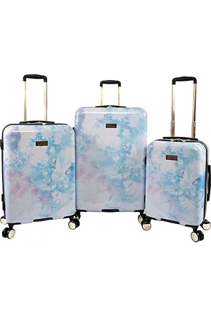 Juicy Couture Sadie 3-Piece Hardside Spinner Luggage Set, , One Size, Sadie 3-Piece Hardside Spinner Luggage Set
