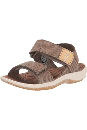 Keen Elle Backstrap Slingback Sandal, Brindle/Star White, 12 UK Child