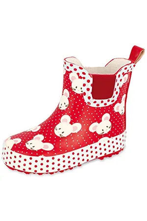 Beck Girls Little Mouse Wellington rain boots