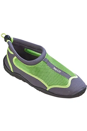 Beco Unisex Aqua Surfschuhe Stand Up Paddling Shoes, Multicoloured (Grau/Grün), 41