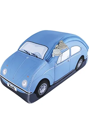 Brisa VW Collection - Volkswagen Neoprene Universal Makeup Cosmetics Toiletry Travel Pharmacy Bag in Beetle Design ( /Large)