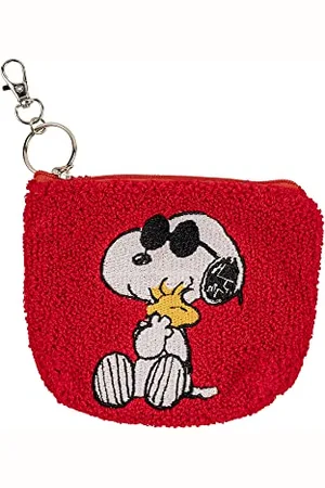 Disney Peanuts Snoopy Red and White Purse Keychain