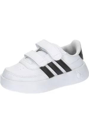 adidas Breaknet 2.0 Shoes Kids Sneaker, Cloud White/core Black/Cloud White, 5.5 UK