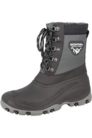 Beck Mountain Mid Calf Boot, Schwarz, 9/9.5 UK