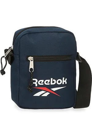 Reebok Boston Shoulder Bag Blue 17x21x7 cms Polyester