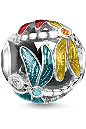 Thomas Sabo Women Bead Dragonfly Karma Beads 925 Sterling K0315-340-7