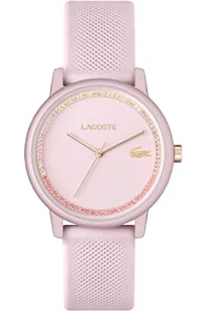 Lacoste Analogue Quartz Watch for Women with Pink Silicone Bracelet - 2001289