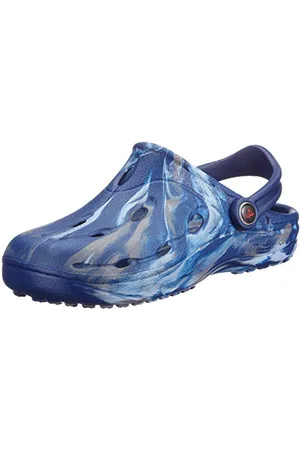 Chung Shi Unisex Dux Clog, Clogs, Navy/Iceblue/Grey, 36-37 EU