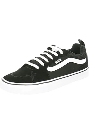 Vans Mens Size 11, Filmore Sneaker Black & White Suede & Mesh Canvas Lace Up Shoes, Low Top Men